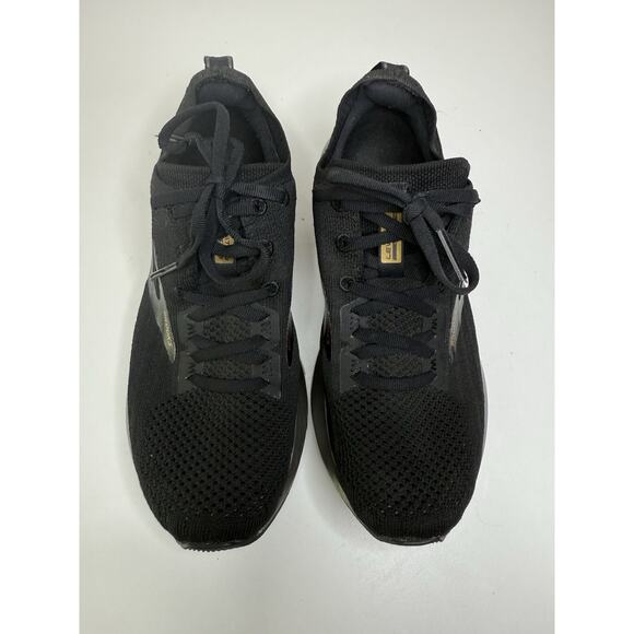 Brooks Levitate 3 Limited Edition Running Shoe Womens 7 Black Knit 1203131 Low - Picture 2 of 10